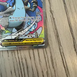 Mega Charizard X ex 023 Pokemon TCG Me: Mega Evolution Black Star Promo Holo - Image 5