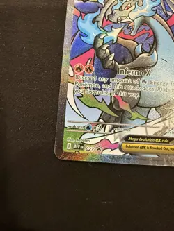 Mega Charizard X ex 023 Pokemon TCG Me: Mega Evolution Black Star Promo Holo - Image 4