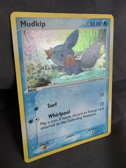 2004 Pokemon Card Mudkip Black Star Promo 018 Holo TCG Near Mint - Image 4