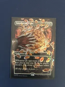Smothering Tithe (Borderless) -Foil Near Mint MTG Commander Masters - Image 1