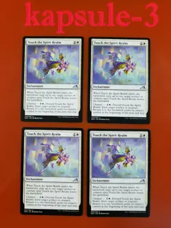 4x Touch the Spirit Realm | Kamigawa Neon Dynasty | MTG Magic Cards - Image 1