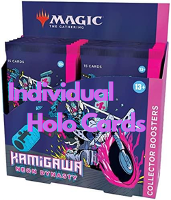 Magic The Gathering - Kamigawa Neon Dynasty Collector Booster Holo Cards - Image 1