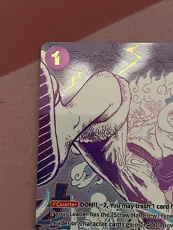 Gum-Gum Giant OP09-078 Luffy One Piece English Manga Card The Best vol.2 PRB-02 - Image 3