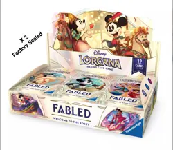 Disney Lorcana - TCG - Fabled (Series 9) Booster Box - Factory Sealed x2 - Image 1