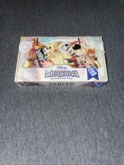 Fabled Chapter 9 Disney Lorcana Factory Sealed TCG Booster Box New - Image 1