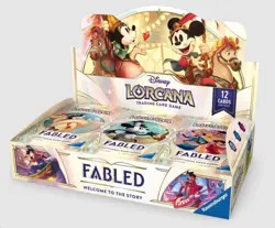 Disney Lorcana TCG Fabled Booster Box 24 Packs SEALED 4050368986399 - Image 1