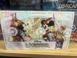 NEW SEALED- DISNEY LORCANA: FABLED TCG BOX- 24 BOOSTER PACKS- IN STOCK - Image 1