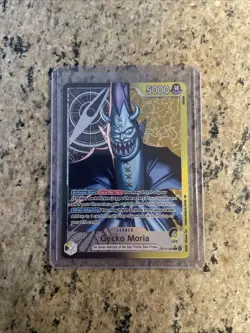 Gecko Moria - OP14-080 (Alternate Art) OP14-080 The Azure Sea's Seven Foil - Image 1