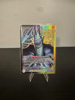 Gecko Moria - OP14-080 (Alternate Art) OP14-080 The Azure Sea's Seven Foil - Image 1
