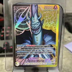 Gecko Moria - OP14-080 (Alternate Art) OP14-080 The Azure Sea's Seven Foil - Image 1