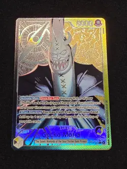 Gecko Moria - OP14-080 (Alternate Art) OP14-080 The Azure Sea's Seven Foil - Image 1