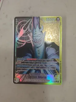 Gecko Moria - OP14-080 (Alternate Art) OP14-080 The Azure Sea's Seven Foil - Image 1