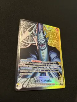 Gecko Moria - OP14-080 (Alternate Art) OP14-080 The Azure Sea's Seven Foil - Image 1