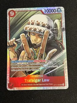 Trafalgar Law SR The Azure Sea’s Seven (OP14-009) - One Piece Card - Image 1