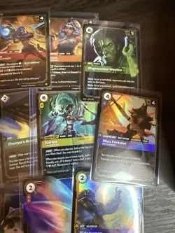 League of Legends Riftbound TCG Card Lot of 30+ Rare Foil Holo Cards English NM - Image 4