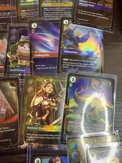 League of Legends Riftbound TCG Card Lot of 30+ Rare Foil Holo Cards English NM - Image 5