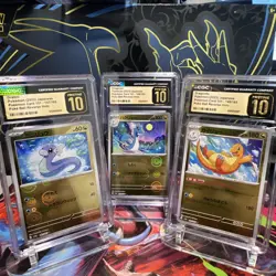 Pokemon Card Dragonite Dragonair Dratini Poke Ball Holo 3 set SV2a 151 JP Ver - Image 1