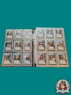 A Lot Of 600-700 Star Trek CCG Trading Cards (Sleeved Inside Black Binder) - Image 2