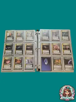 A Lot Of 600-700 Star Trek CCG Trading Cards (Sleeved Inside Black Binder) - Image 5