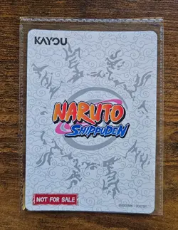Naruto Uzumaki PSA Exclusive Promo Kayou Naruto Shippuden Card NM in Sleeve - Image 2