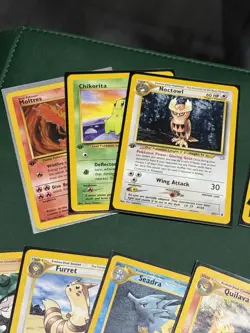Vintage Pokemon Card Lot - 1st Edition, Unlimted- Base, Neo Genesis - Image 2