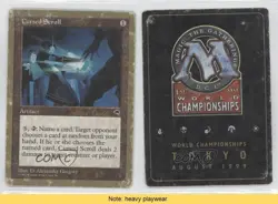 Cursed Scroll Kai Budde Magic: Tokyo World Championships Decks 1999 READ 0b5 - Image 3