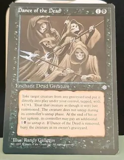 Mtg 💀 Dance of the Dead 💀 NM/LP ❄ Ice Age ❄ Magic The Gathering - Image 1