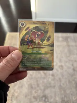 Lorcana Holofoil - Wrong Lever! (Enchanted) - 216/204 / NM / English - Image 1