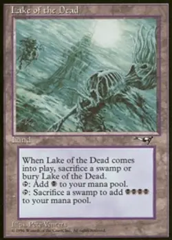 [1x] Lake of the Dead Played, English Alliances MTG Magic - Image 1