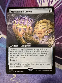 Mirrormind Crown (Extended Art) MTG: Lorwyn Eclipsed - Image 1