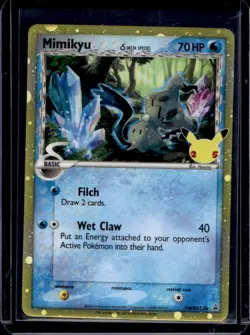 2019-2023 Pokemon SWSH Black Star Promos Mimikyu #SWSH136 - Image 1