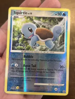 Pokemon TCG - Squirtle 112/132 - Secret Wonders Reverse Holo - Lv.15 Foil Card - Image 1