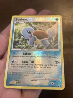 Pokemon TCG - Squirtle 112/132 - Secret Wonders Reverse Holo - Lv.15 Foil Card - Image 2