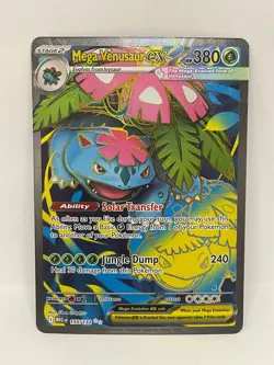 Mega Venusaur ex Ultra Rare Pokemon TCG Mega Evolutions 155/132 - Image 1