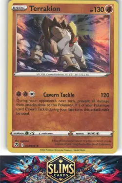097/195 - Terrakion - Holo Rare - Near Mint or Better - Pokemon TCG - #097/195 - Image 1
