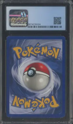 1999 Pokemon Base Set Unlimited #14 Raichu Holo CGC 7 NM - Image 2
