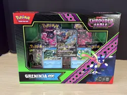 POKEMON SHROUDED FABLE GRENINJA EX SPECIAL ILLUSTRATION COLLECTION BOX SEALED - Image 1