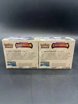 Auction #1 Lot of (2) Pokemon TCG SWSH Lost Origin Booster Box Sealed - Image 2