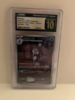 Froslass 104/101 Art Rare Transformation Mask sv6 2024 Pokemon CGC 10 Pristine - Image 1
