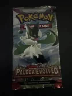 Heavy 22.38g Pokemon Sealed Paldea Evolved Booster Pack - Image 2
