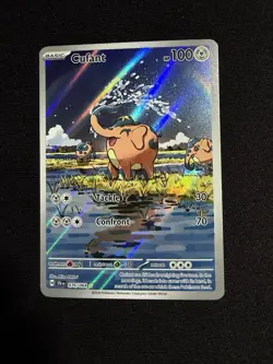Cufant 076/064 SV Shrouded Fable Holo Illustration Rare Pokemon TCG - Image 1