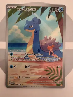 2025 Pokemon Misty's Lapras 194/182 Destined Rivals Illustration Rare English NM - Image 1