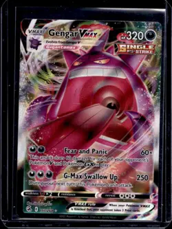 2021 Pokemon SWSH Fusion Strike Gengar VM #157/264 - Image 1