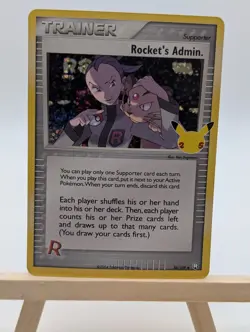 Pokemon; Celebrations 25th Anniversary - Rocket's Admin - 86/109 - Image 1