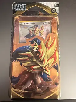 Pokemon TCG Sword & Shield Rebel Clash Zamazenta Theme Deck - Image 1