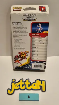Pokemon Sun & Moon Unbroken Bonds Battle Mind Theme Deck Mewtwo NEW/SEALED! (E) - Image 2