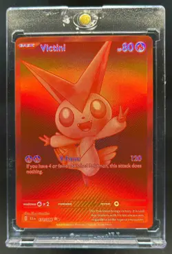 2025 Pokemon Black Bolt Victini and White Rare #171/086 - Image 1