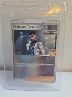 Professor Turo’s Scenario 171/182 Pokemon Regional Championship Staff Promo NM - Image 1