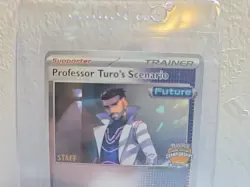 Professor Turo’s Scenario 171/182 Pokemon Regional Championship Staff Promo NM - Image 3