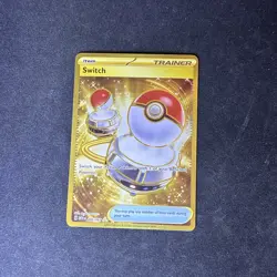 Pokemon Scarlet & Violet 151 Switch 206/165, Hyper rare Gold - Image 1